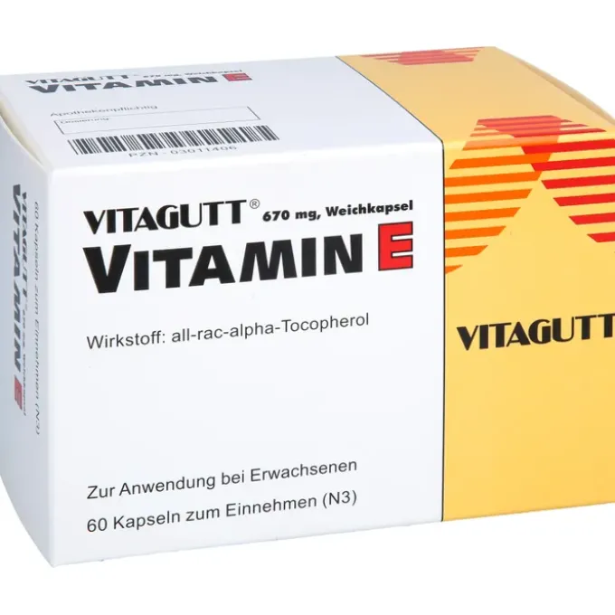 VITAGUTT Vitamin E 1000 Weichkapseln 60 St
