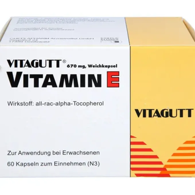 VITAGUTT Vitamin E 1000 Weichkapseln 60 St