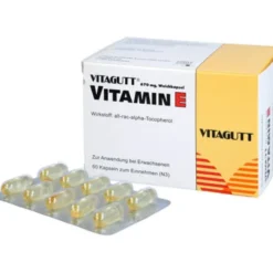 VITAGUTT Vitamin E 1000 Weichkapseln 60 St