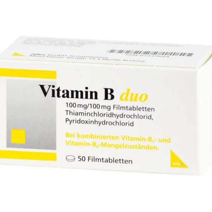 VITAMIN B DUO Filmtabletten 50 St
