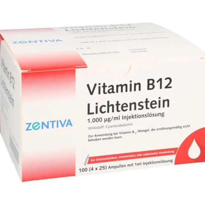 VITAMIN B12 1.000 μg Lichtenstein Ampullen 100 ml