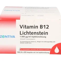VITAMIN B12 1.000 μg Lichtenstein Ampullen 100 ml