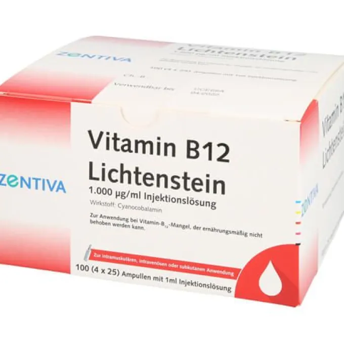 VITAMIN B12 1.000 μg Lichtenstein Ampullen 100 ml
