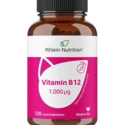VITAMIN B12 1.000 μg Lutschtabletten vegan 120 Stück