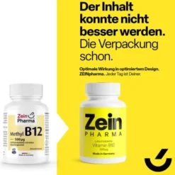 VITAMIN B12 500 μg Methylcobalamin Lutschtabletten 60 Stück