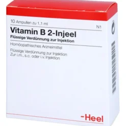 VITAMIN B2 INJEEL Ampullen 10 St