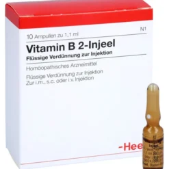 VITAMIN B2 INJEEL Ampullen 10 St