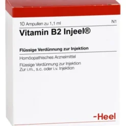 VITAMIN B2 INJEEL Ampullen 10 St