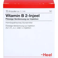 VITAMIN B2 INJEEL Ampullen 10 St