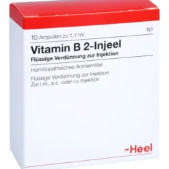 VITAMIN B2 INJEEL Ampullen 10 St