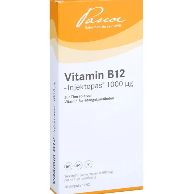 VITAMIN B12 INJEKTOPAS 1.000 μg Injektionslsg. 10X1 ml