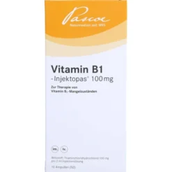 VITAMIN B1 INJEKTOPAS 100 mg Injektionslösung 10X2 ml