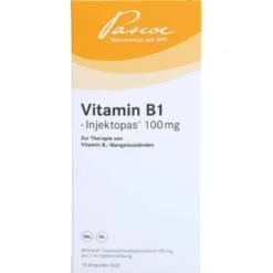 VITAMIN B1 INJEKTOPAS 100 mg Injektionslösung 10X2 ml