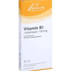 VITAMIN B1 INJEKTOPAS 100 mg Injektionslösung 10X2 ml