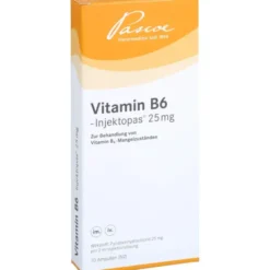 VITAMIN B6-INJEKTOPAS 25 mg Injektionslösung 10X2 ml