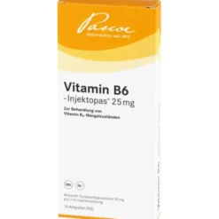 VITAMIN B6-INJEKTOPAS 25 mg Injektionslösung 10X2 ml