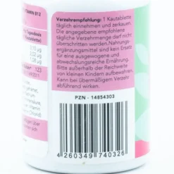 VITAMIN B12 KINDER Kautabletten vegan 120 Stück