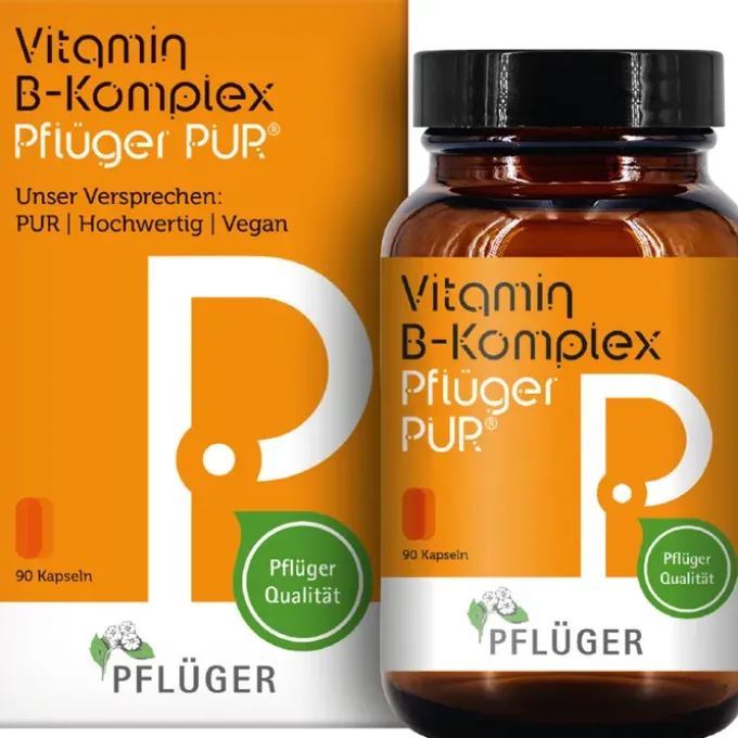VITAMIN B KOMPLEX Pflüger PUR Kapseln 90 Stück