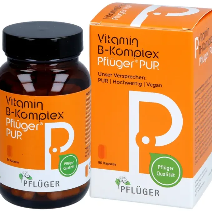 VITAMIN B KOMPLEX Pflüger PUR Kapseln 90 Stück