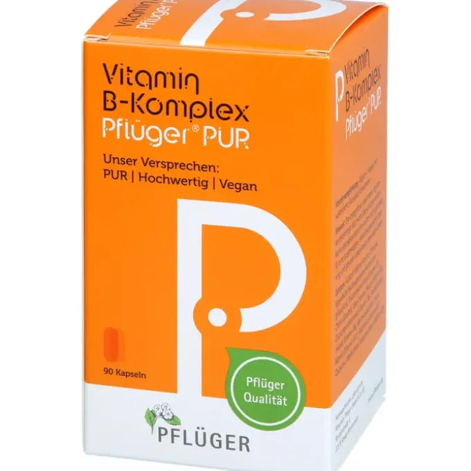 VITAMIN B KOMPLEX Pflüger PUR Kapseln 90 Stück
