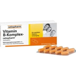 VITAMIN B-KOMPLEX-ratiopharm Kapseln 60 Stück