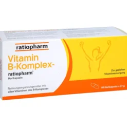 VITAMIN B-KOMPLEX-ratiopharm Kapseln 60 Stück