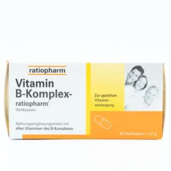 VITAMIN B-KOMPLEX-ratiopharm Kapseln 60 Stück
