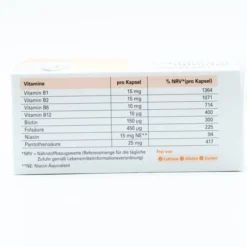 VITAMIN B-KOMPLEX-ratiopharm Kapseln 60 Stück