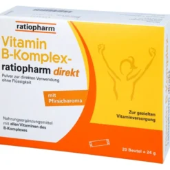 VITAMIN B-KOMPLEX-ratiopharm direkt Pulver 20 Stück