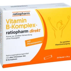 VITAMIN B-KOMPLEX-ratiopharm direkt Pulver 20 Stück