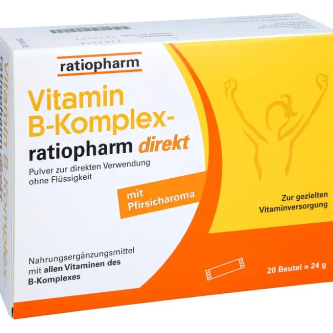VITAMIN B-KOMPLEX-ratiopharm direkt Pulver 20 Stück