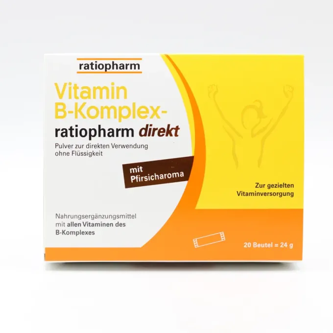 VITAMIN B-KOMPLEX-ratiopharm direkt Pulver 20 Stück