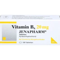 VITAMIN B6 20 mg Jenapharm Tabletten 100 St