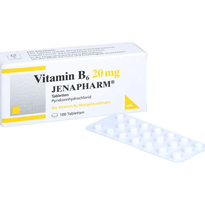 VITAMIN B6 20 mg Jenapharm Tabletten 100 St