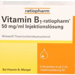 VITAMIN B1-RATIOPHARM 50 mg/ml Inj.Lsg.Ampullen 10 ml