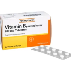VITAMIN B1-RATIOPHARM 200 mg Tabletten 100 St
