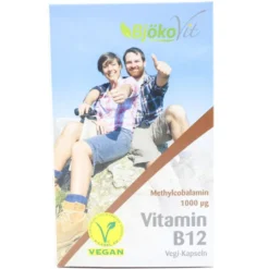 VITAMIN B12 VEGAN Kapseln 1000 μg Methylcobalamin 60 Stück