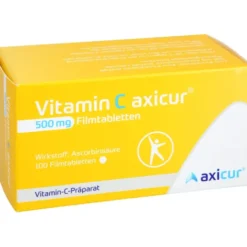 VITAMIN C AXICUR 500 mg Filmtabletten 100 St