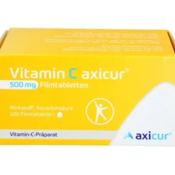 VITAMIN C AXICUR 500 mg Filmtabletten 100 St
