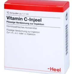 VITAMIN C INJEEL Ampullen 10 St