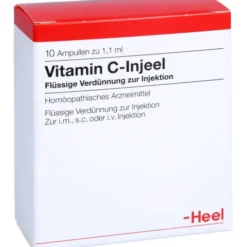 VITAMIN C INJEEL Ampullen 10 St