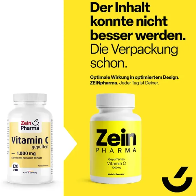 VITAMIN C KAPSELN 1000 mg gepuffert 120 Stück