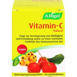 VITAMIN C LUTSCHTABLETTEN A.Vogel 40 Stück