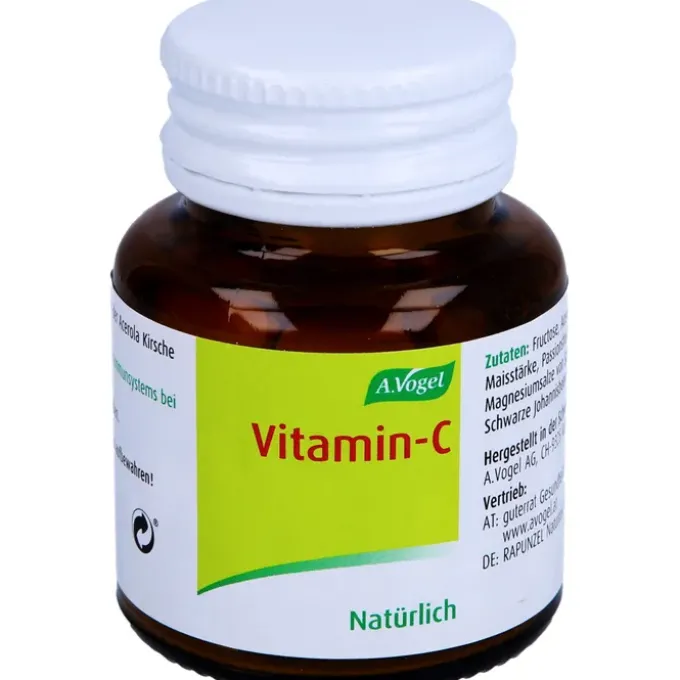 VITAMIN C LUTSCHTABLETTEN A.Vogel 40 Stück
