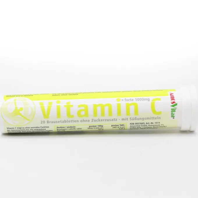 VITAMIN C 1000 mg AmosVital Brausetabletten 20 Stück