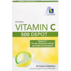 VITAMIN C 500 mg Depot Tabletten 60 Stück