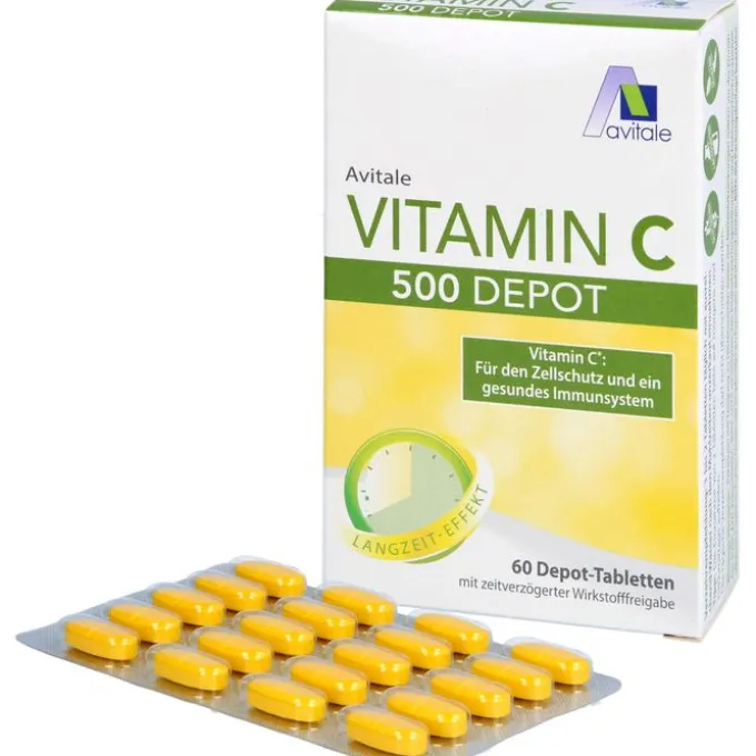 VITAMIN C 500 mg Depot Tabletten 60 Stück