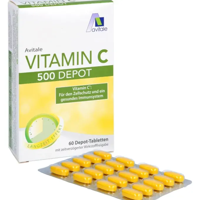 VITAMIN C 500 mg Depot Tabletten 60 Stück