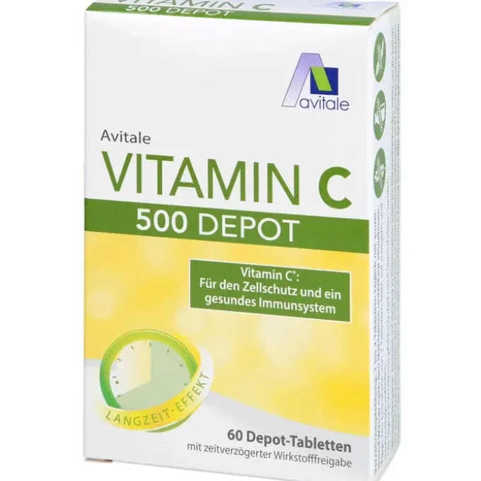 VITAMIN C 500 mg Depot Tabletten 60 Stück