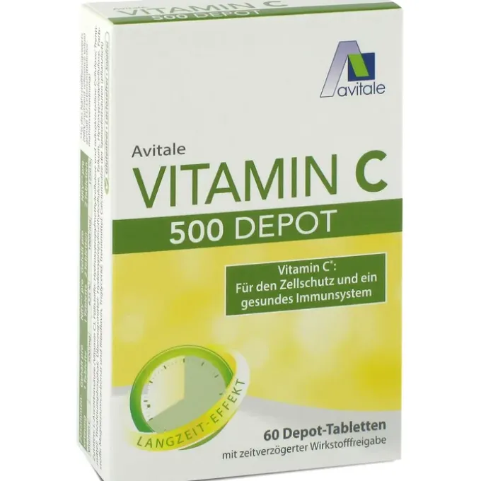 VITAMIN C 500 mg Depot Tabletten 60 Stück